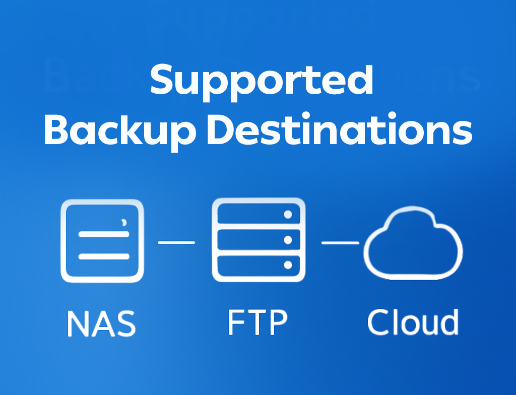Supported Backup