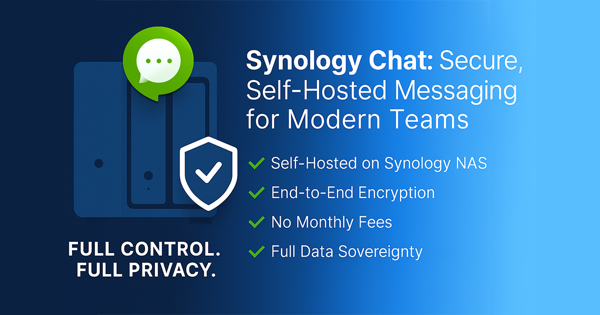 Synology Chat: A complete Guide To Self-Hosted Team Communication