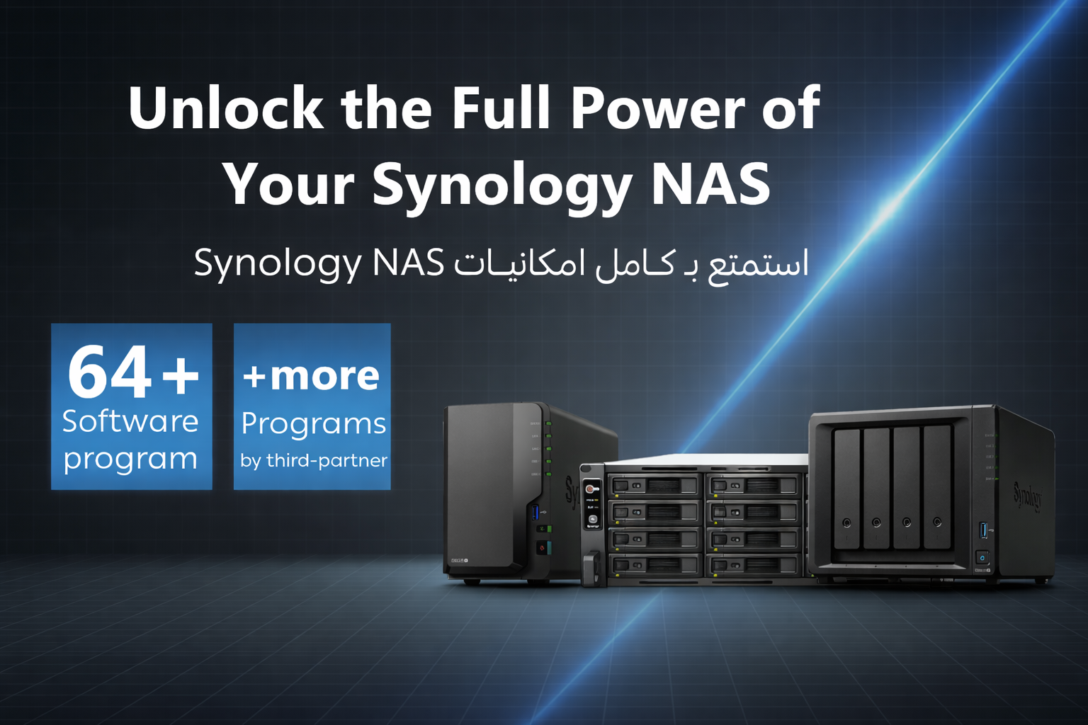 quick overview of the key Synology applications